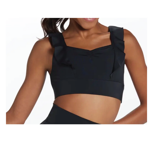 Ruffle Hem Crop Top Kid's