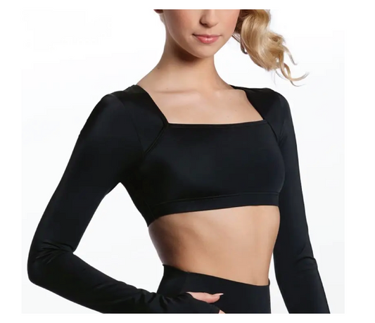 Long Sleeve Bandeau Top