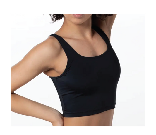 Square Neck Crop