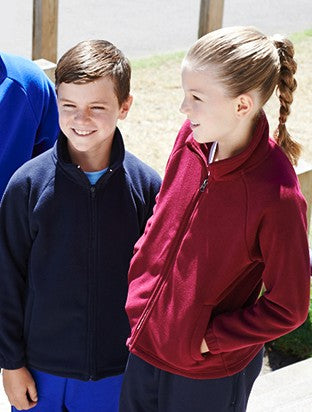 Kid's Polar Fleece Zip Through Jacket