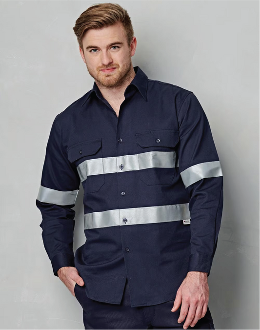 Heavy Cotton Drill Work Shirt RF