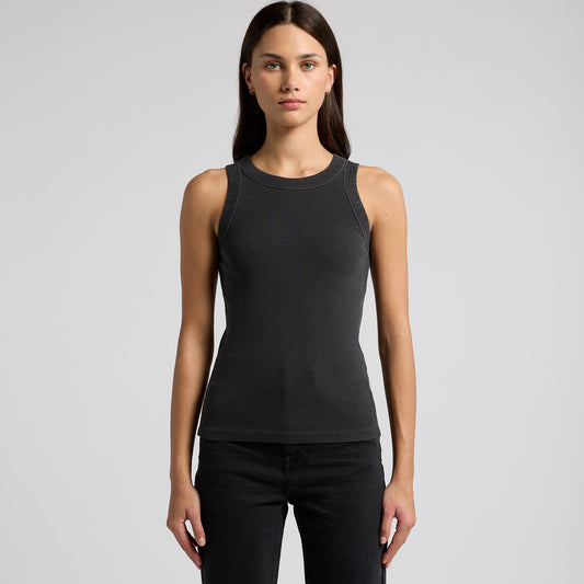 AS Colour Wo's Faded Organic Rib Tank 4034