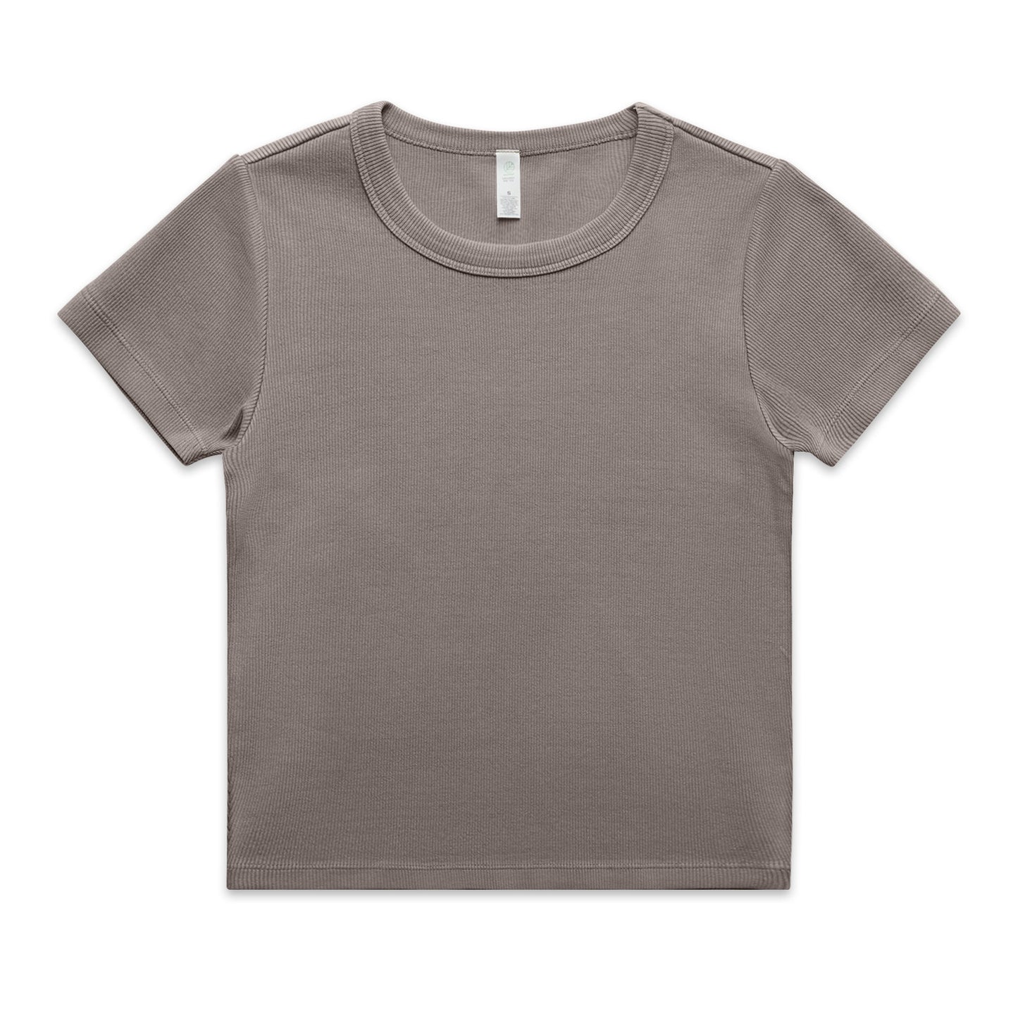 AS Colour Wo's Faded Organic Rib Tee 4036