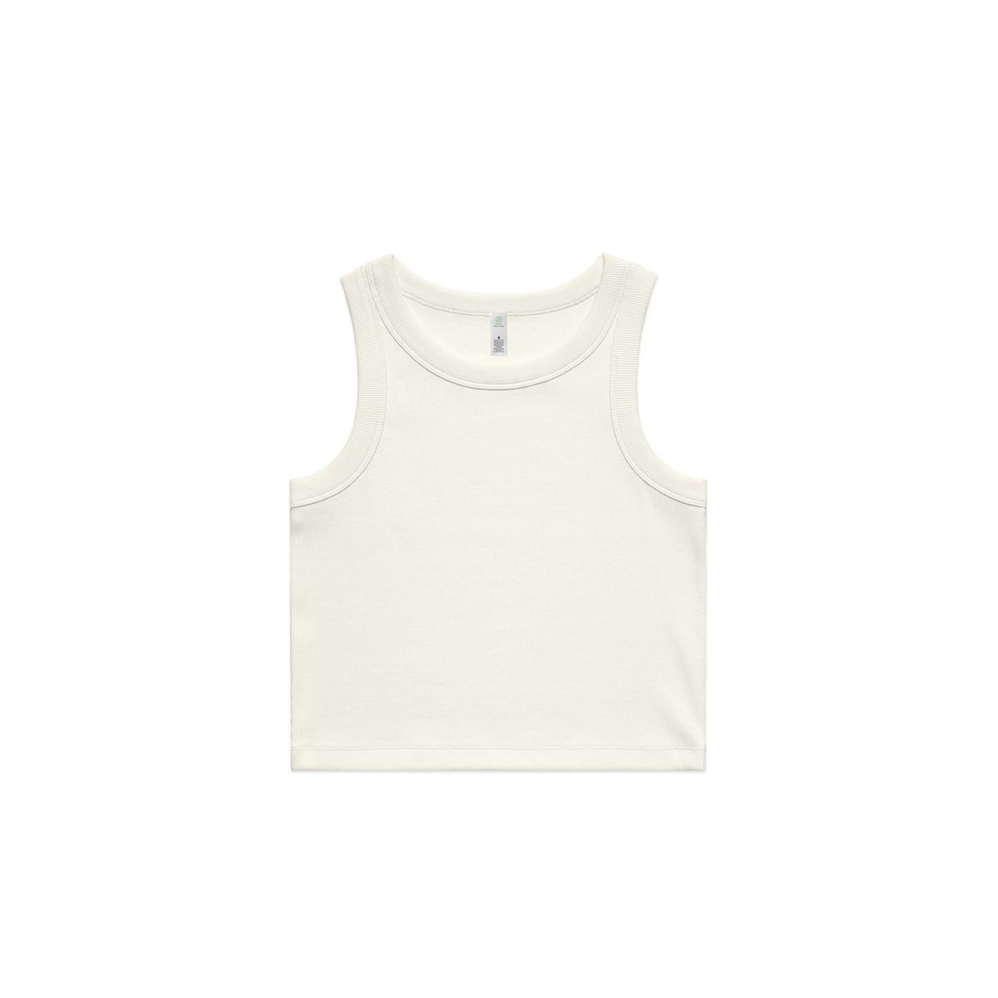 AS Colour Wo's Organic Rib Crop Tank 4064G