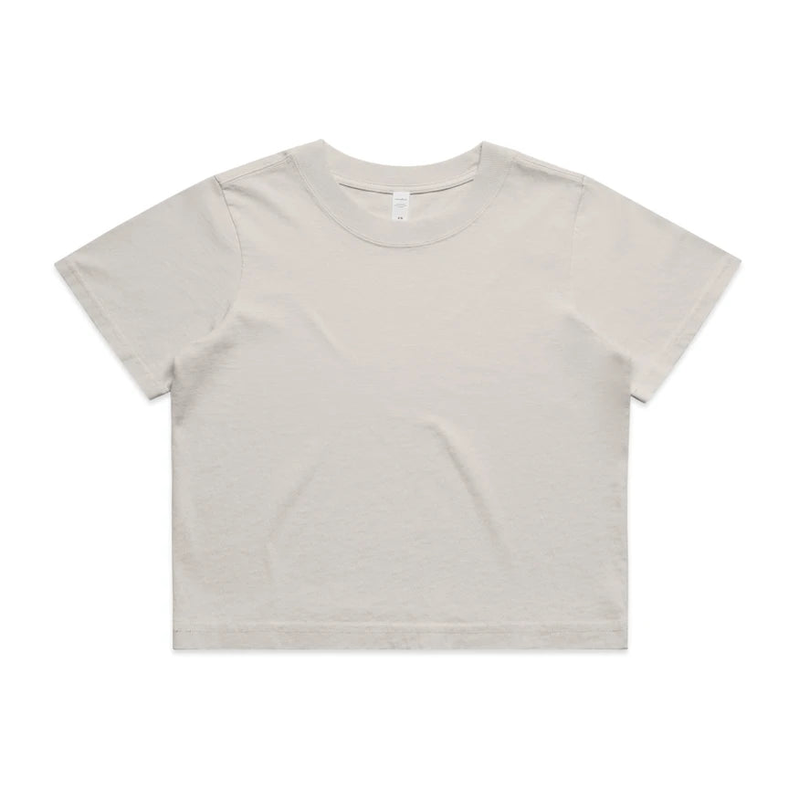 AS Colour Wo's Heavy Faded Crop Tee 4089