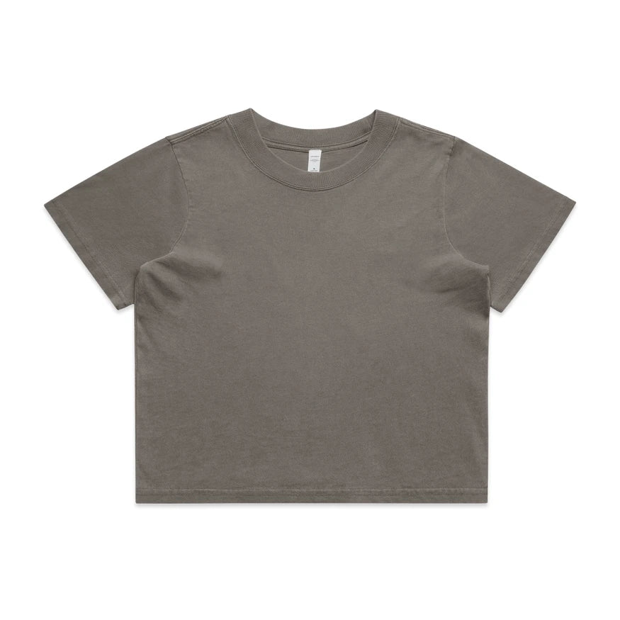 AS Colour Wo's Heavy Faded Crop Tee 4089
