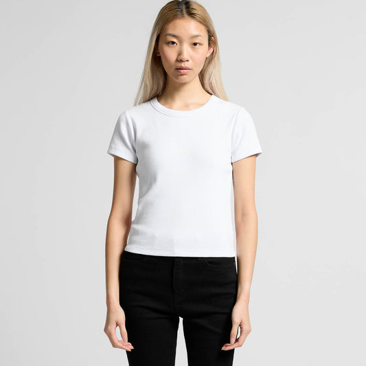 AS Colour Wo's Organic Rib Tee 4092G
