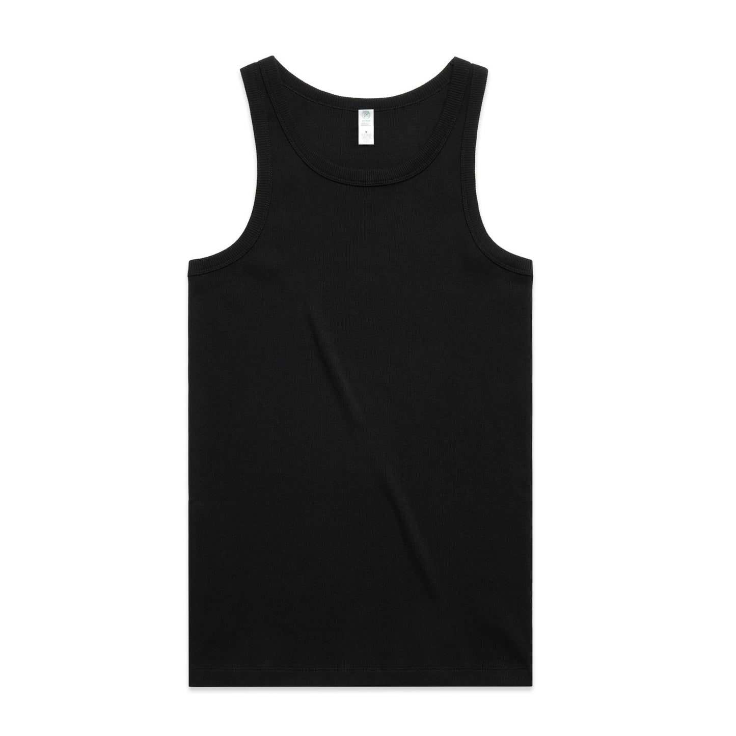 AS Colour Men's Organic Rib Singlet 5063G