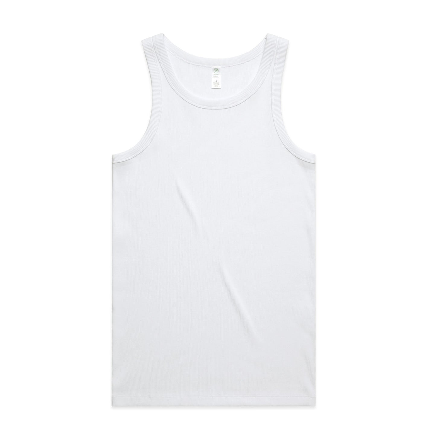AS Colour Men's Organic Rib Singlet 5063G