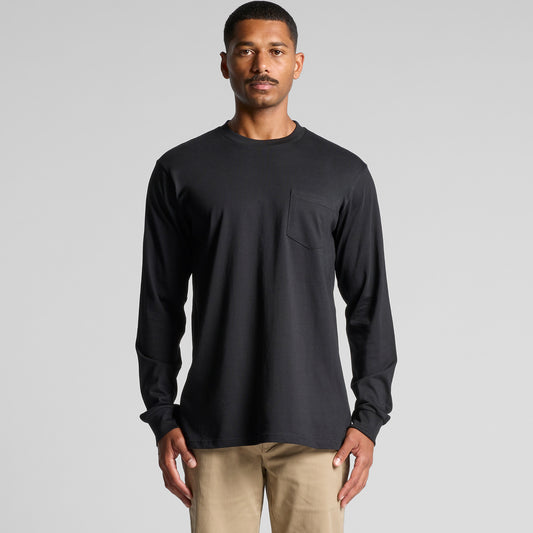AS Colour Classic Pocket L/S Tee 5072 Men's