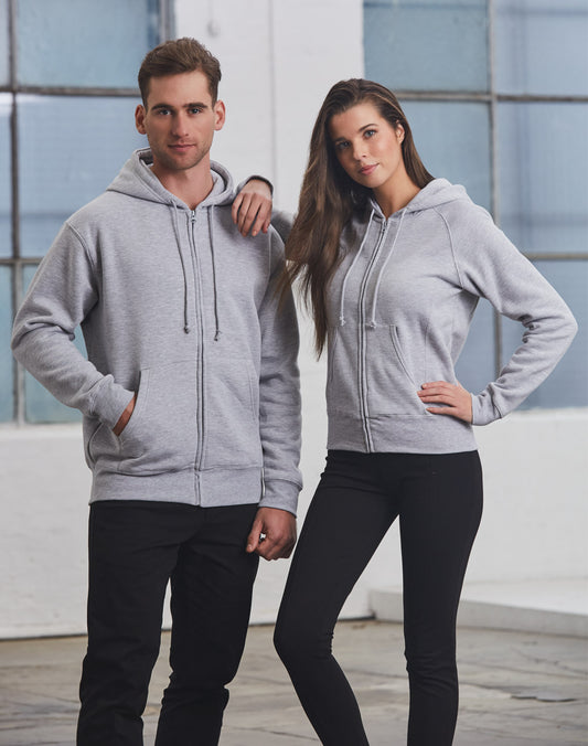 Adult's Full Zip Fleecy Hoodie FL03
