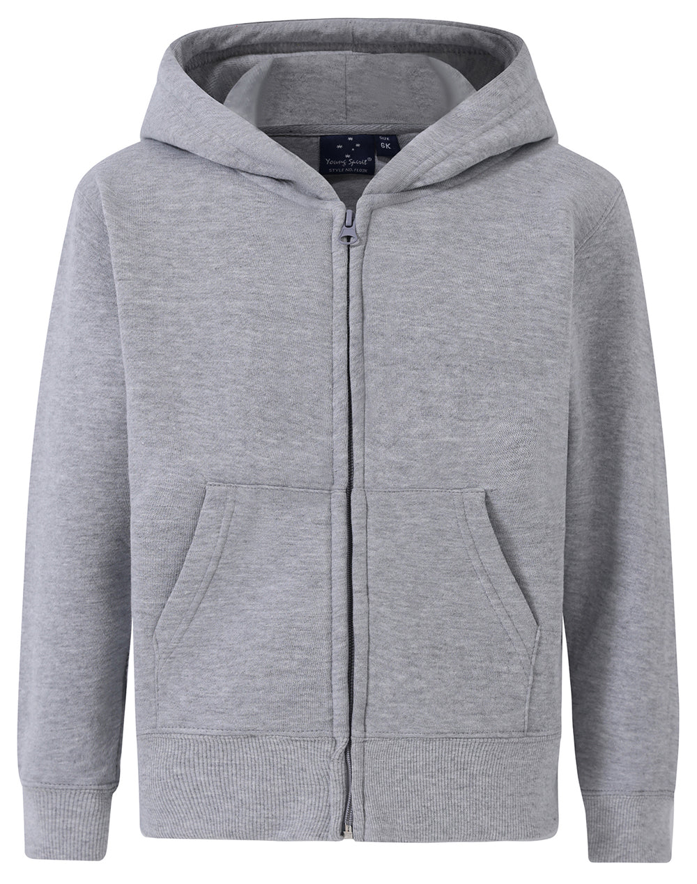 Kids' Full Zip Fleecy Hoodie FL03K