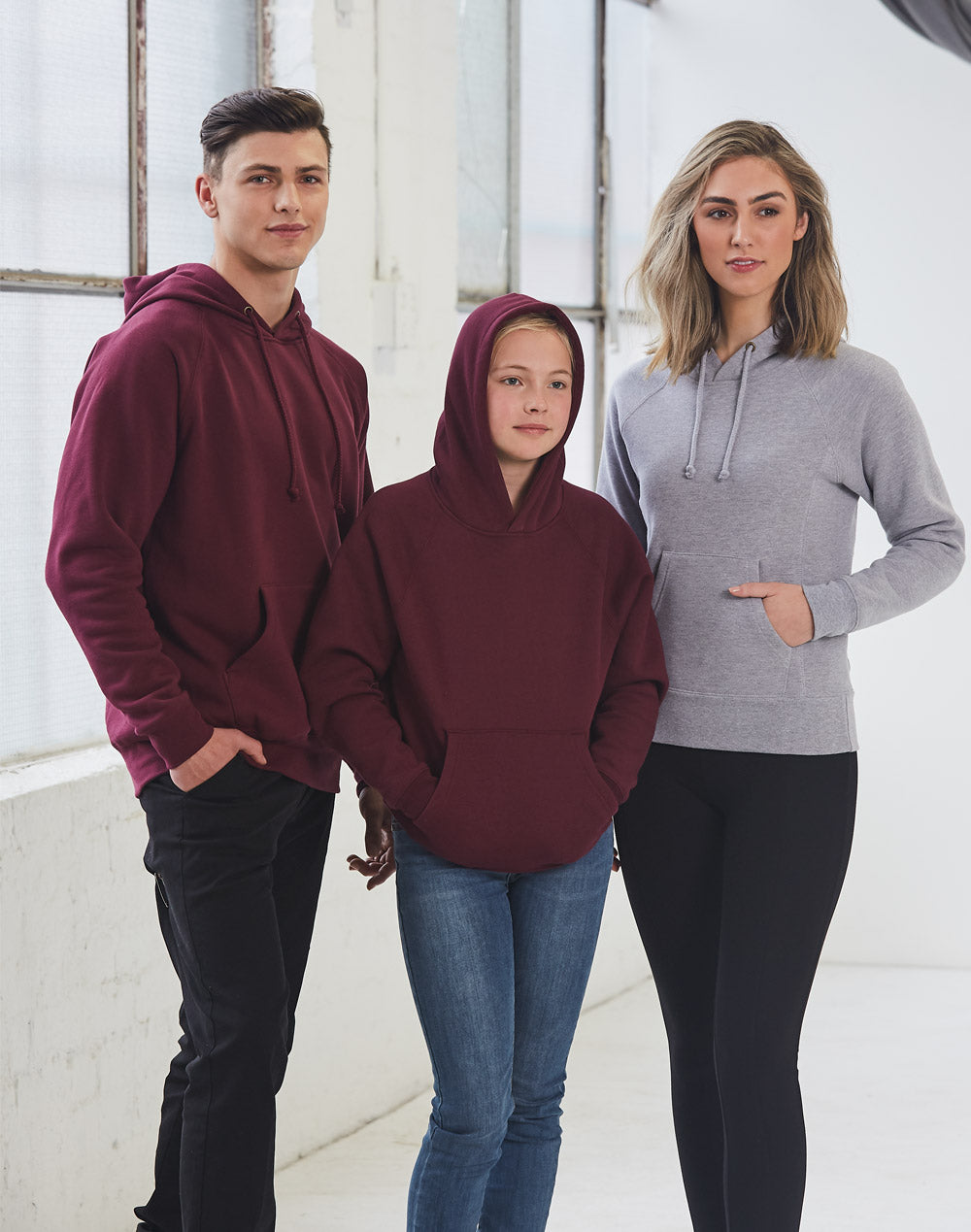 Winning Spirit WARM HUG Kids' Fleece Hoodie FL07K