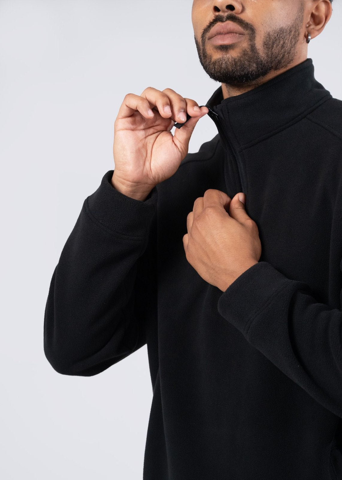 RAMO Men's Polar Fleece Half Zip
