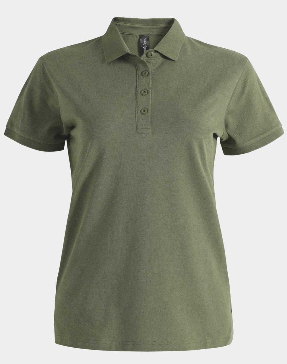 Ladies Ultrafine Cotton Pique Short Sleeve Polo PS72