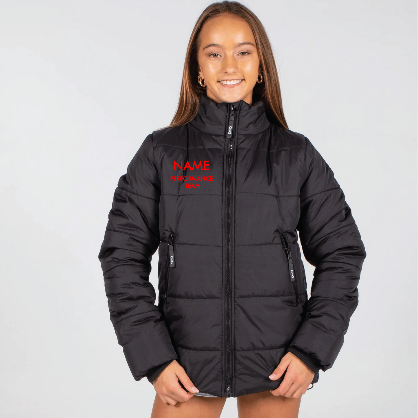 Branded Puffer Jacket *PERFORMANCE TEAM ONLY*
