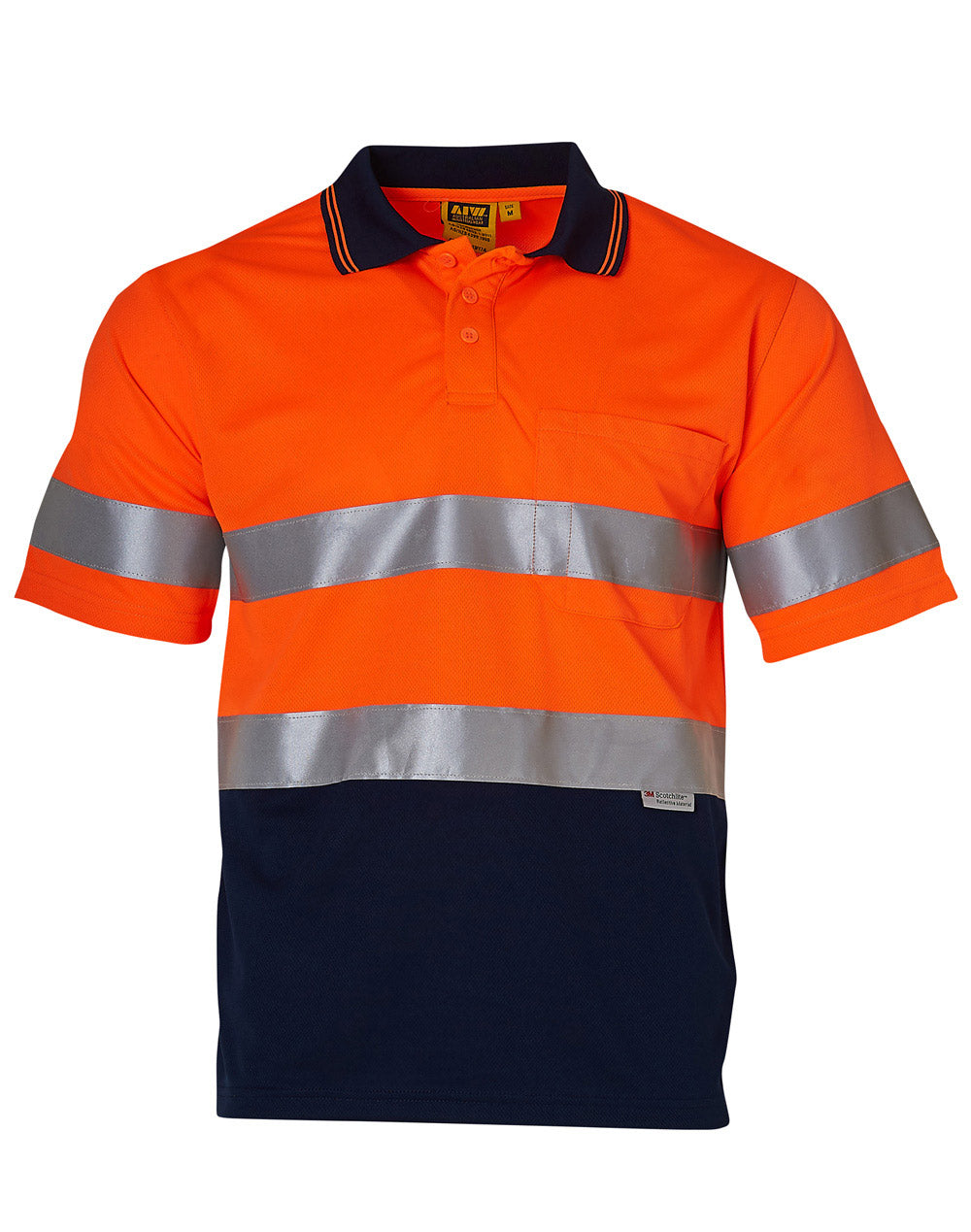 Hi Vis Safety Polo RF