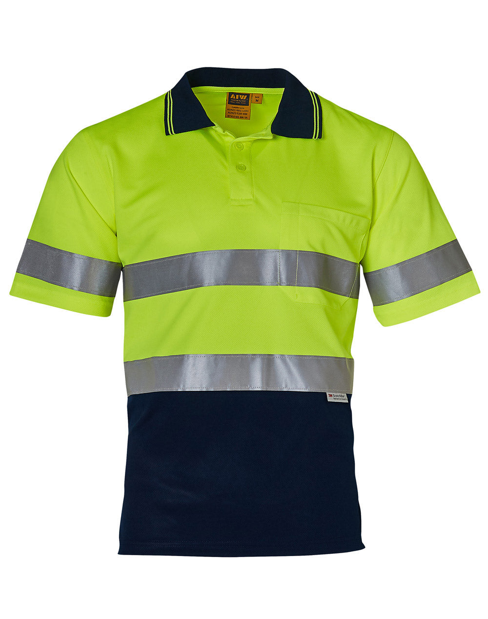 Hi Vis Safety Polo RF