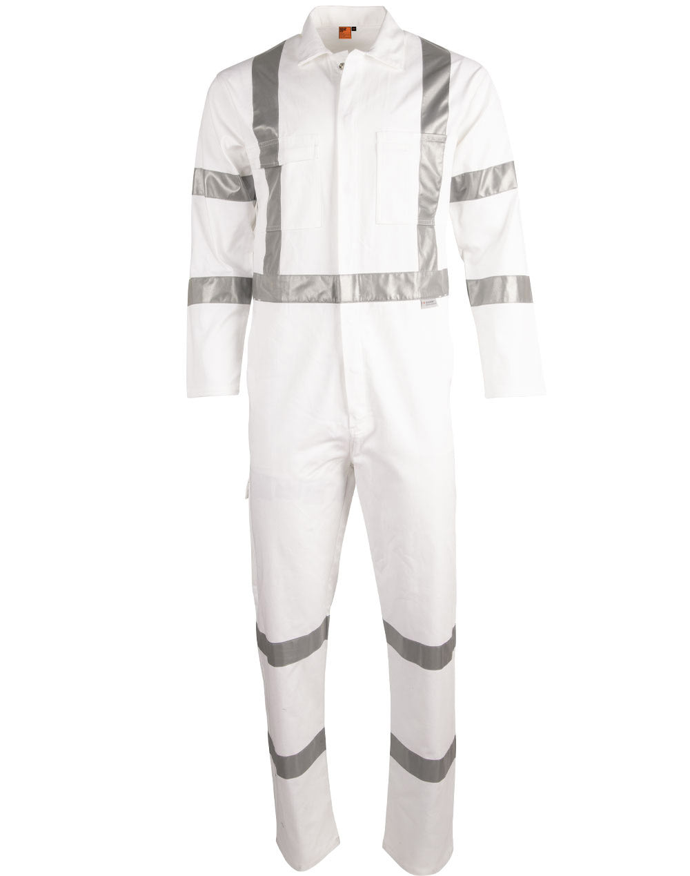 Hi Vis WA09HV Mens biomotion nightwear coverall with x back tape configuration