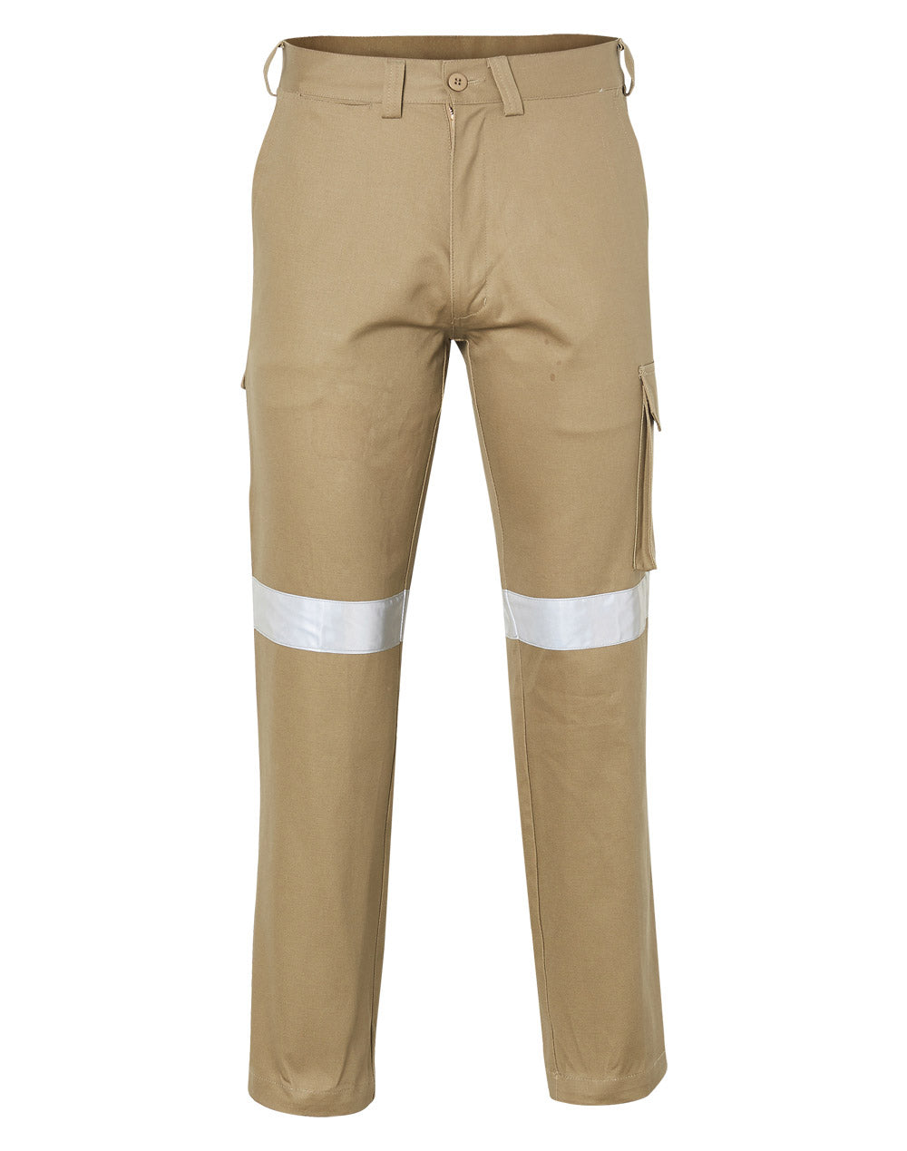 Hi Vis WP07HV PRE-SHRUNK DRILL PANTS WITH BIOMOTION 3M TAPES Regular Size
