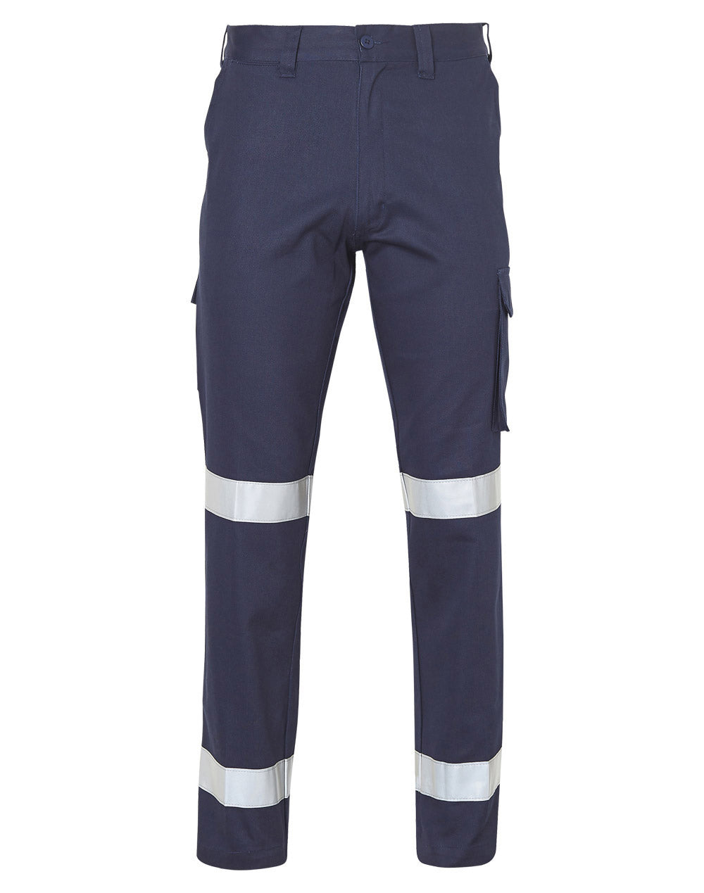 Hi Vis WP07HV PRE-SHRUNK DRILL PANTS WITH BIOMOTION 3M TAPES Regular Size