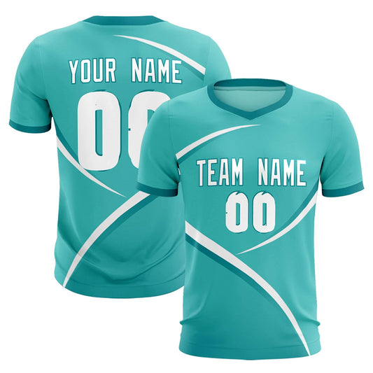 Soccer Jersey Aqua