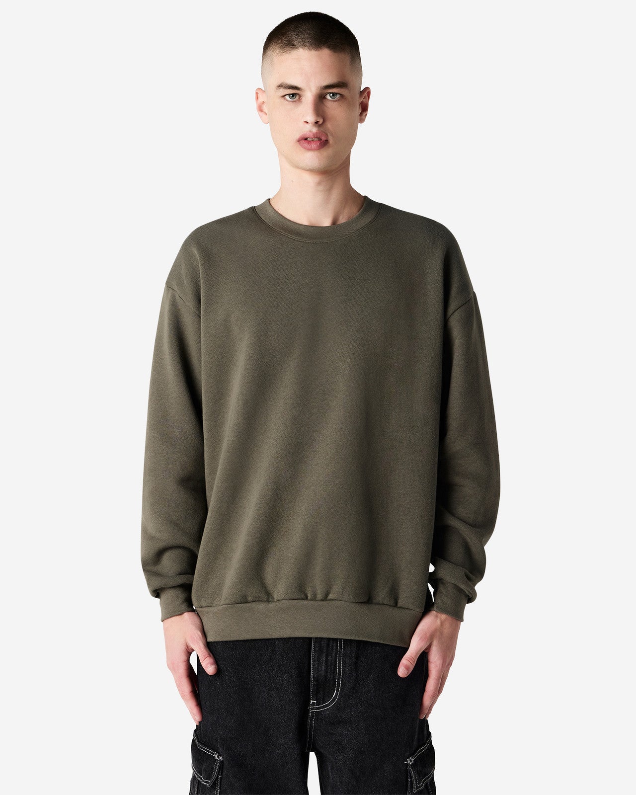American Apparel RF496 Crewneck Adult