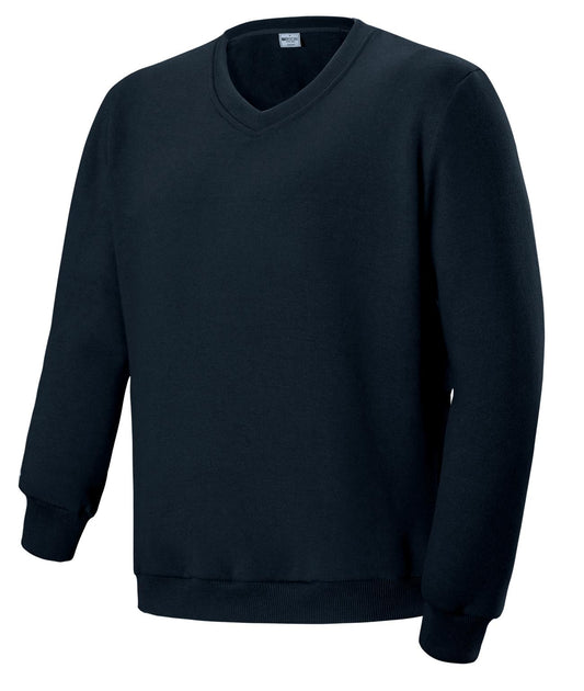 School Adult V Neck Fleece Jumper