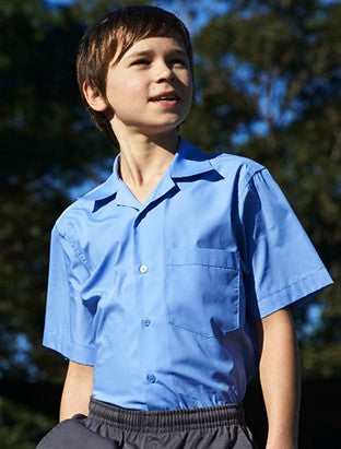 Boy's Short Sleeve School Shirt