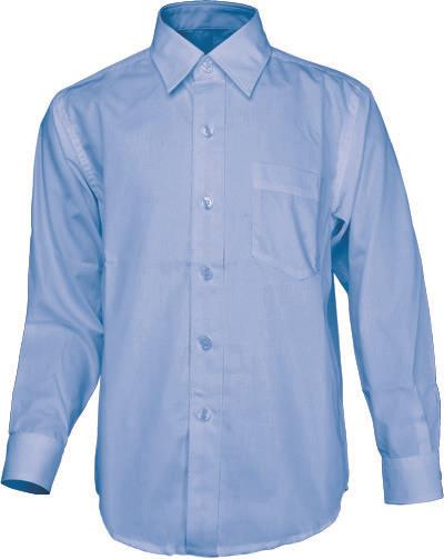 Boy's Long Sleeve School Shirt