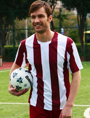 Stripped Soccer Jersey Adult