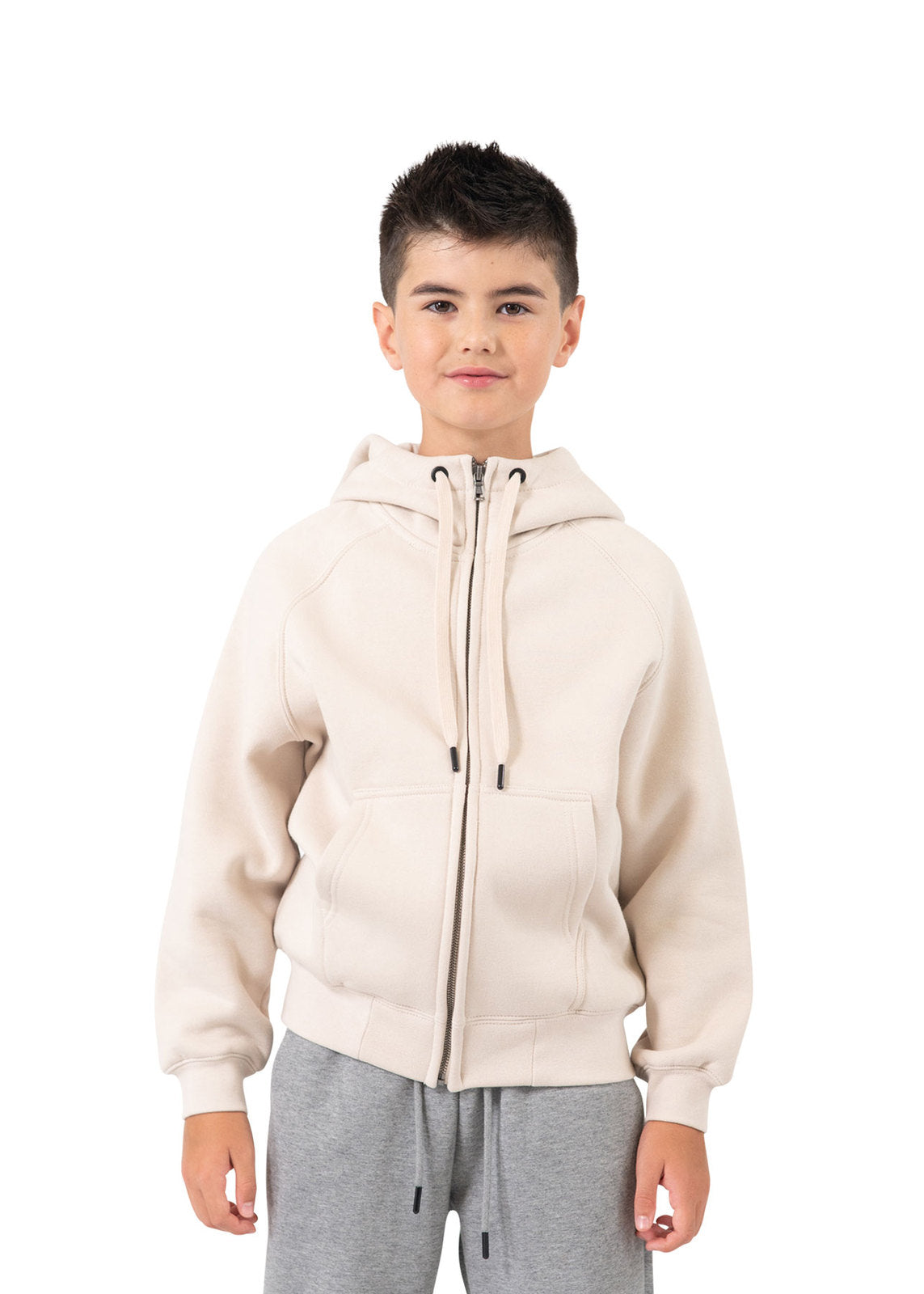 RAMO Cotton Care Kangaroo Pocket Zipper Hoodie Kid's