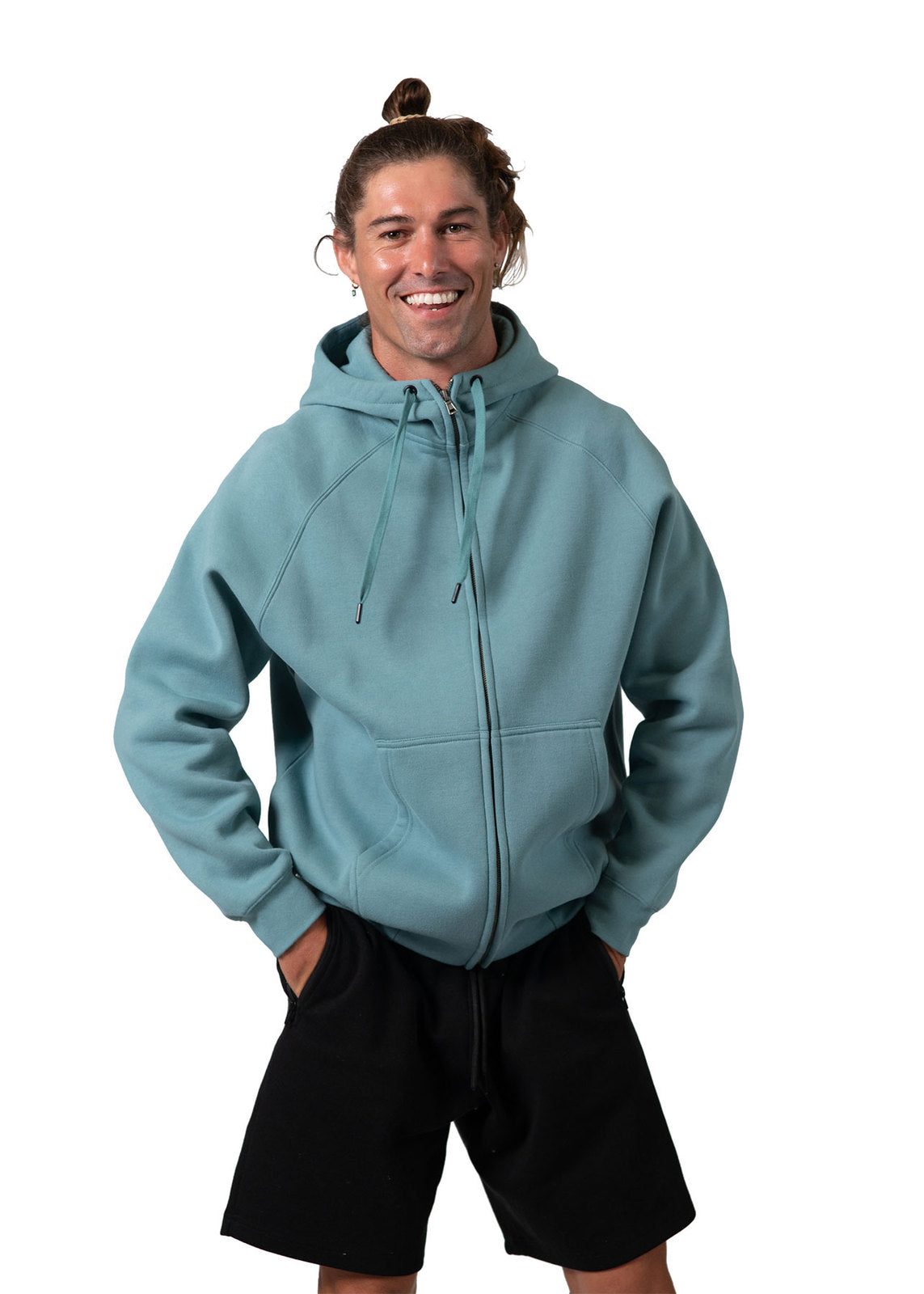 RAMO Cotton Care Kangaroo Pocket Zipper Hoodie Adult