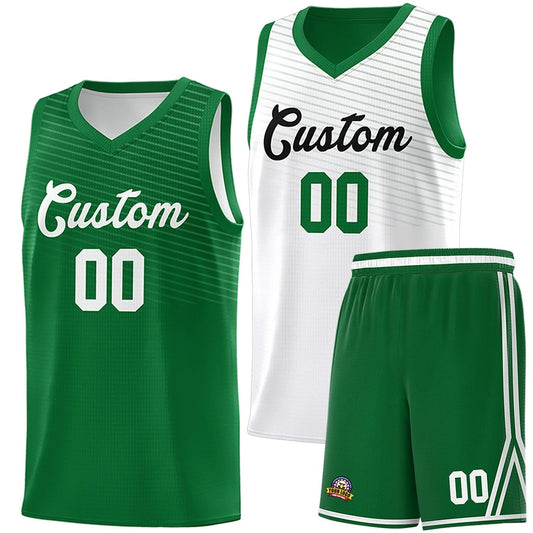 Basketball Set Green and White