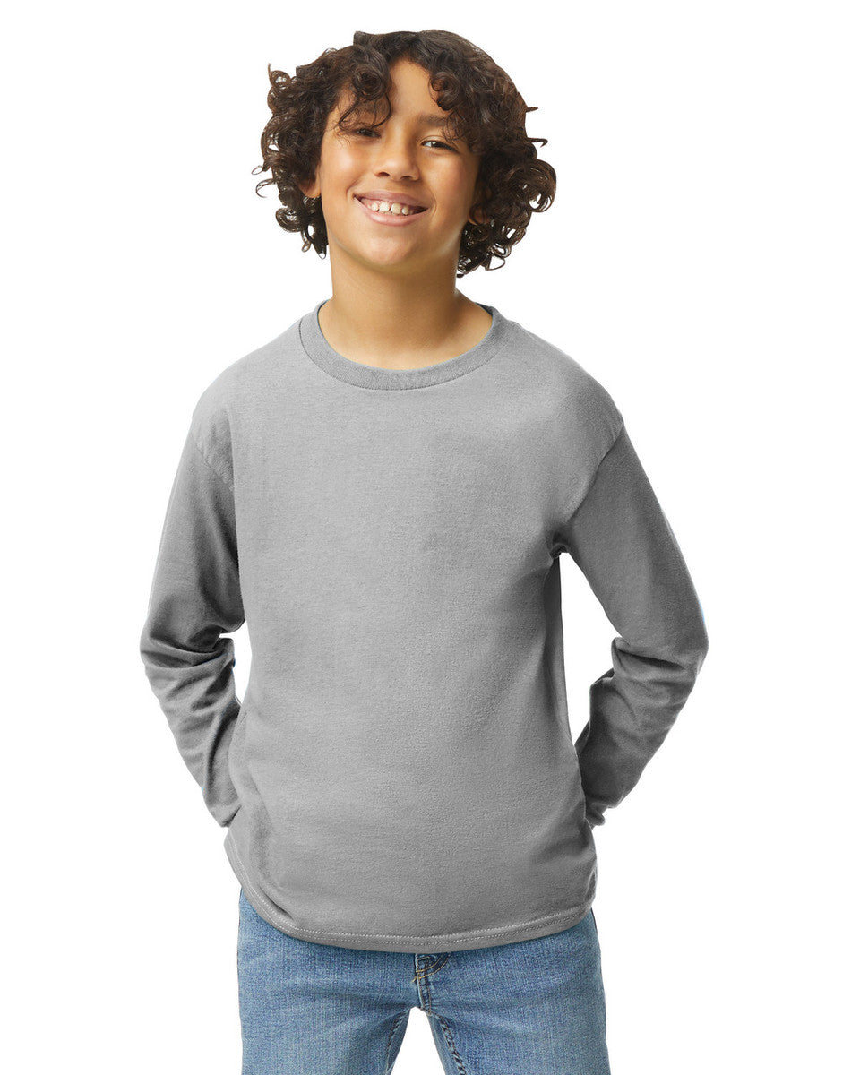 Gildan Heavy Cotton Long Sleeve Tee Kids 5400B
