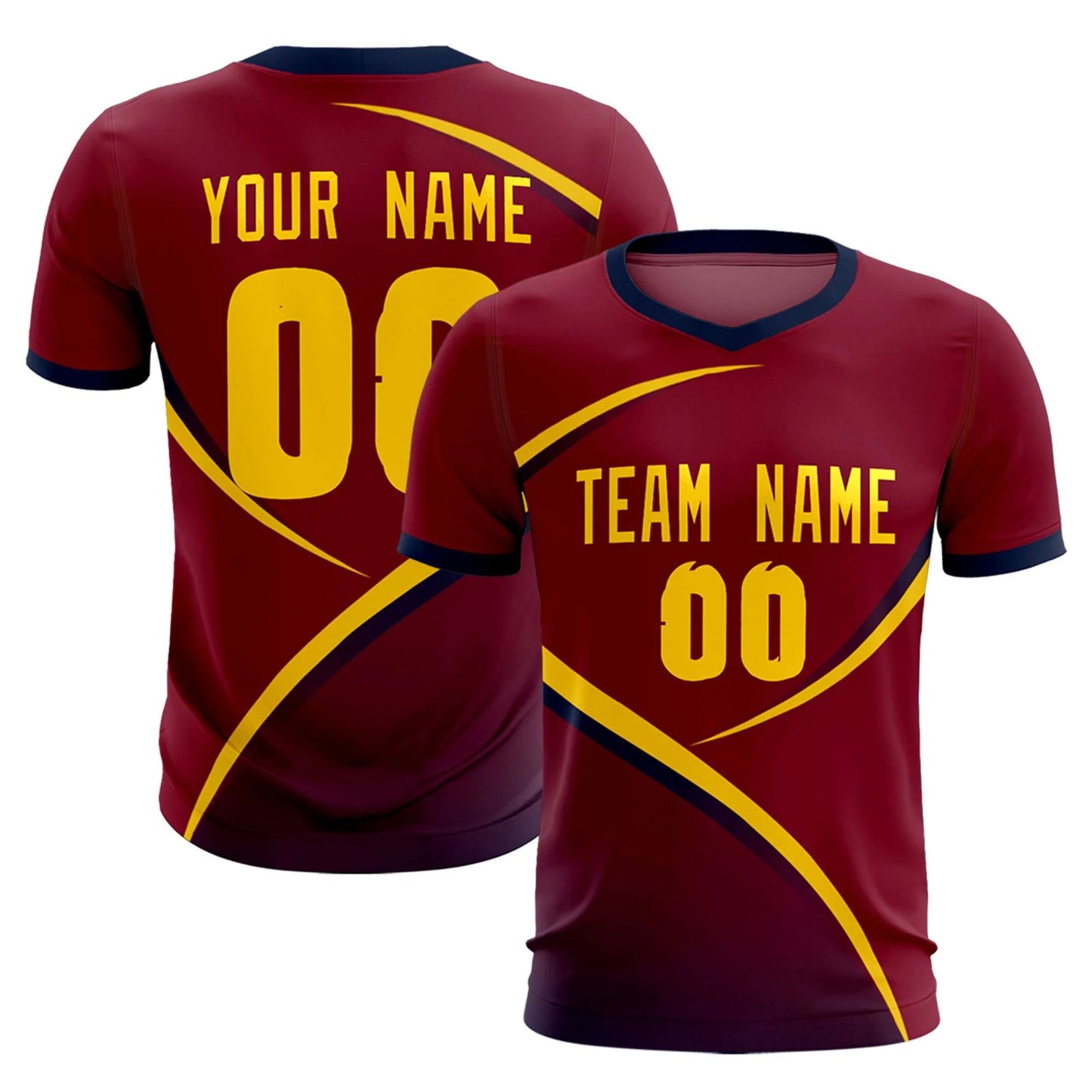Soccer Jersey Maroon