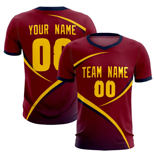 Soccer Jersey Maroon