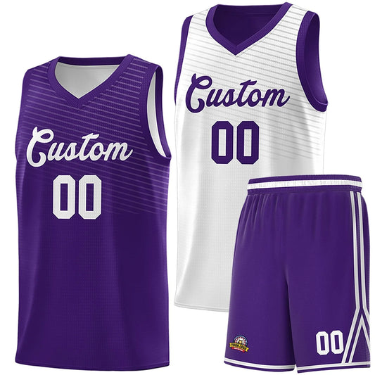 Basketball Set Purple and White