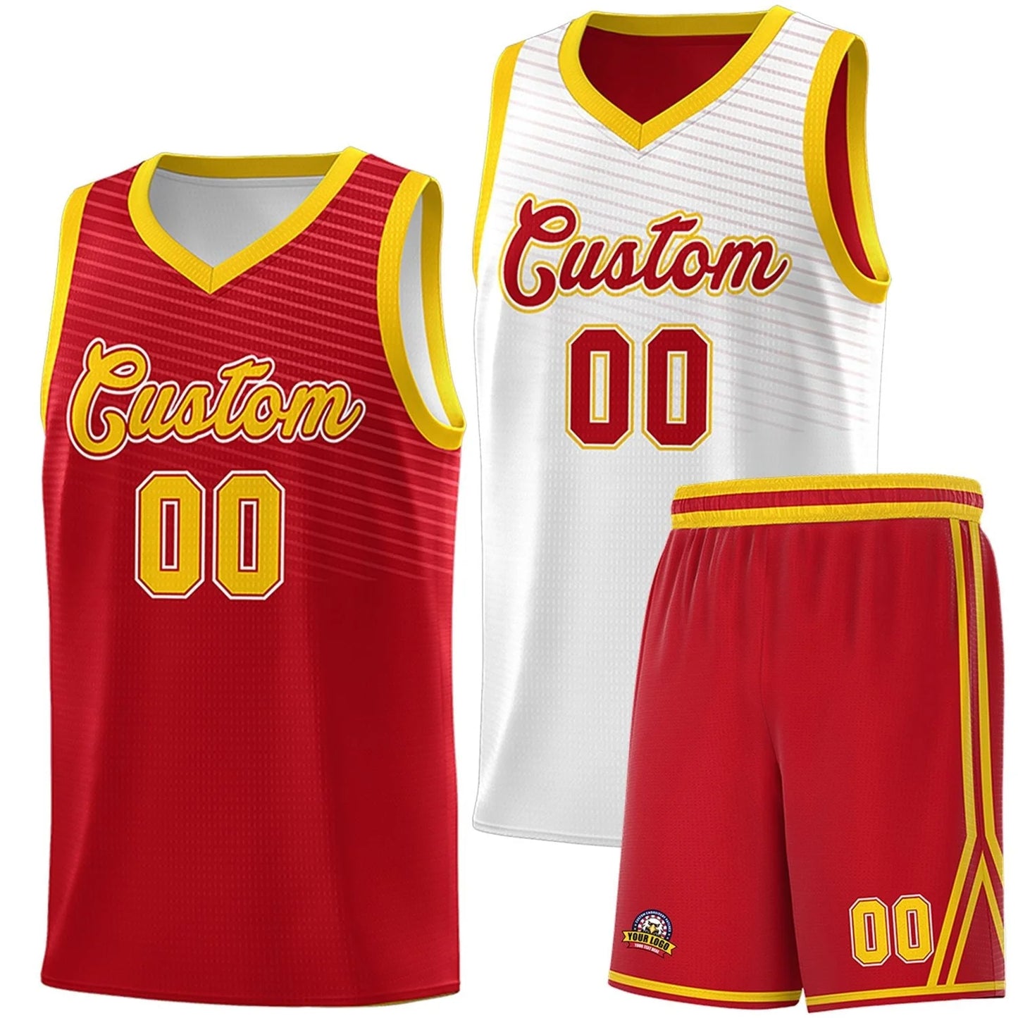 Basketball Set Red and White