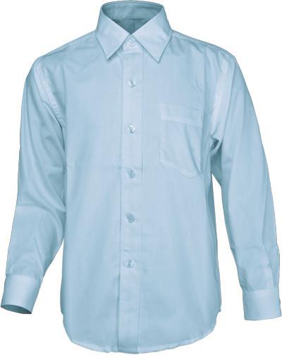 Girl's Long Sleeve School Shirt