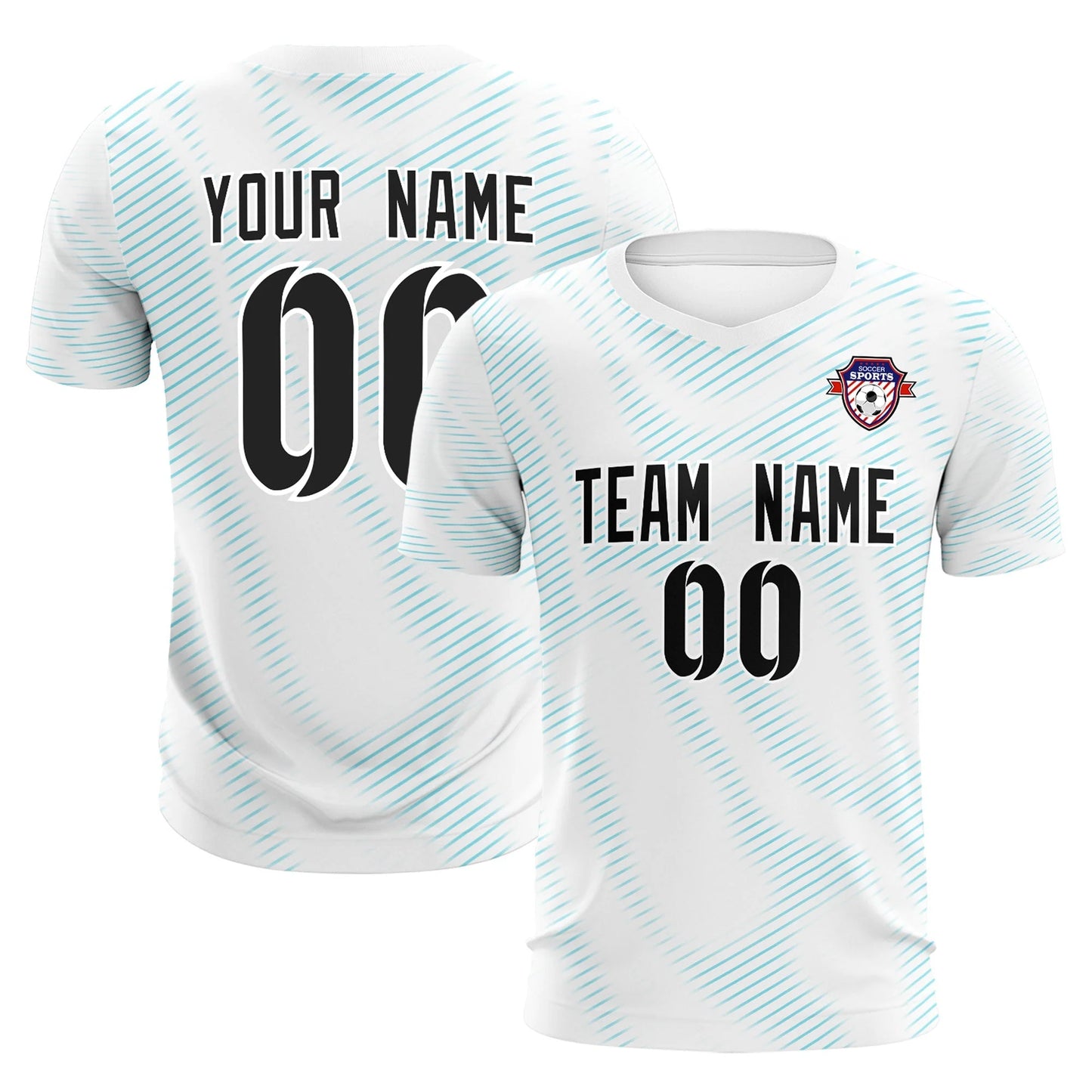 Soccer Jersey Sky Blue