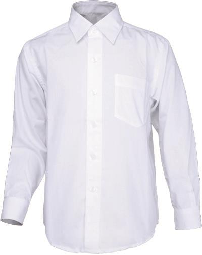 Girl's Long Sleeve School Shirt