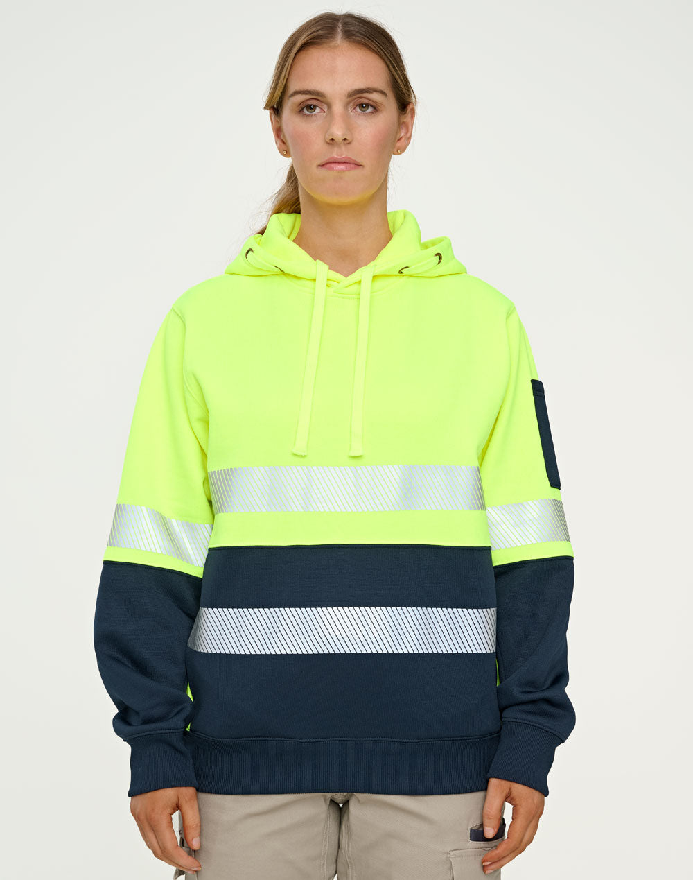 Hi-Vis Reflective Two Tone Safety Hoodie